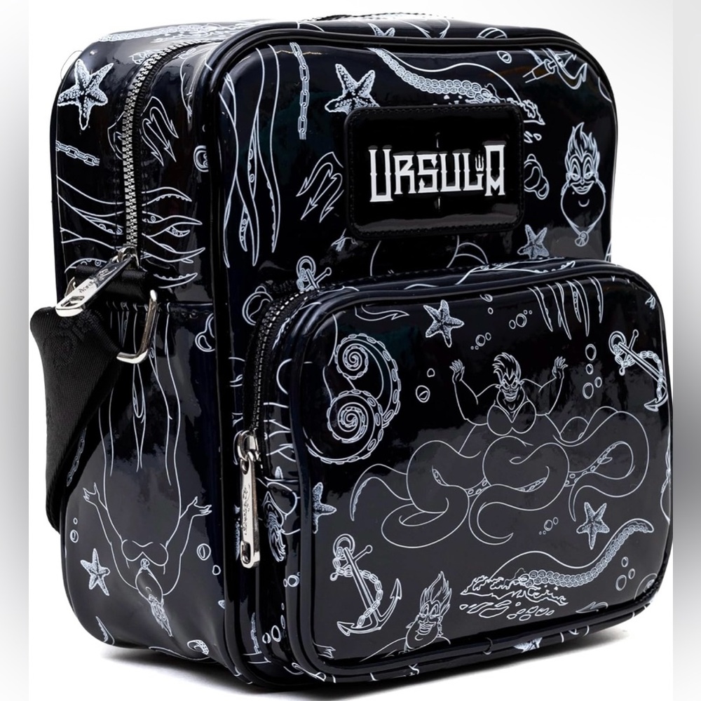 NWT Buckle-Down Disney The Little Mermaid Villain Ursula Poses Crossbody Bag - Picture 3 of 13